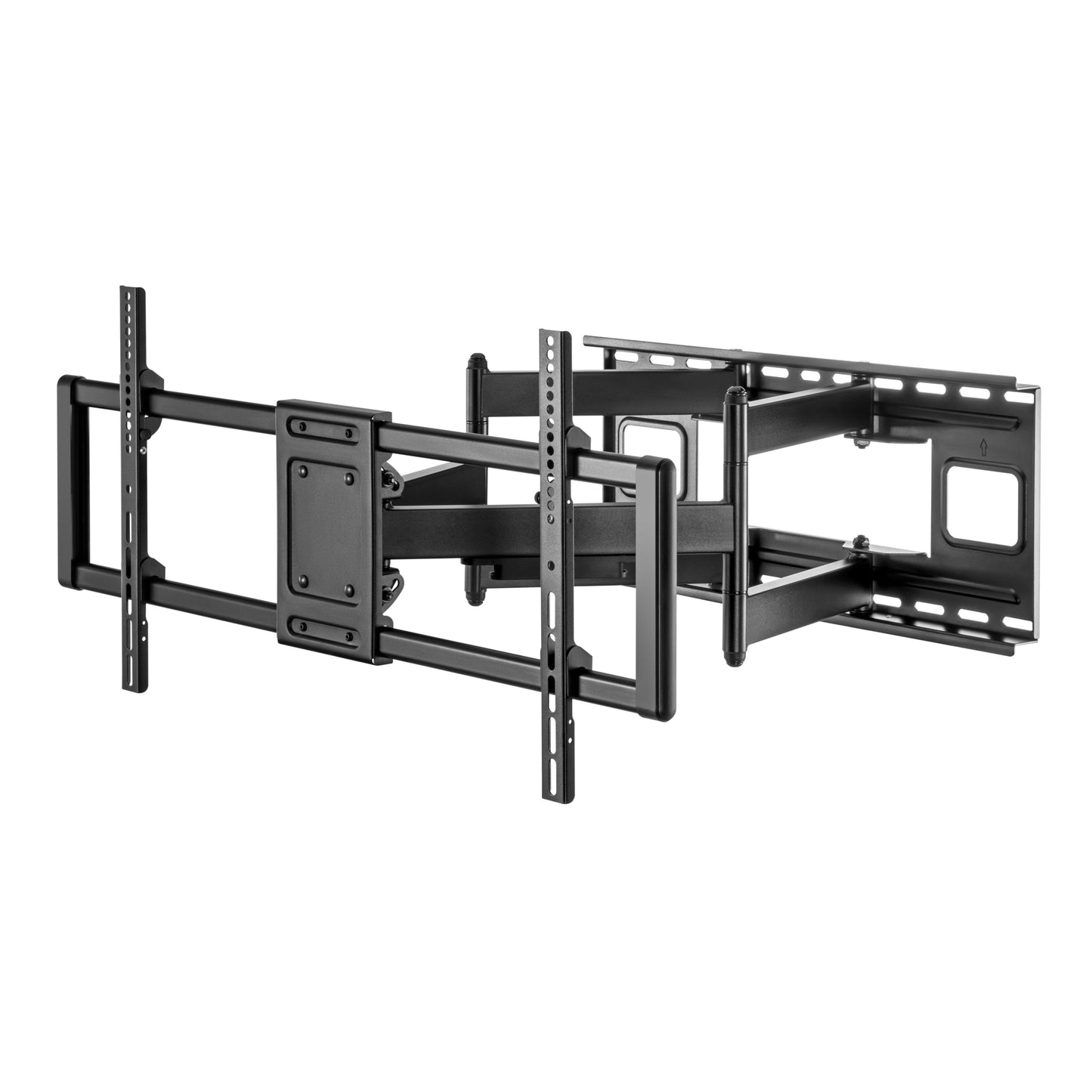 Prime Mounts Full Motion Articulating Heavy Duty TV Wall Mount 43-in to 100-in - Black