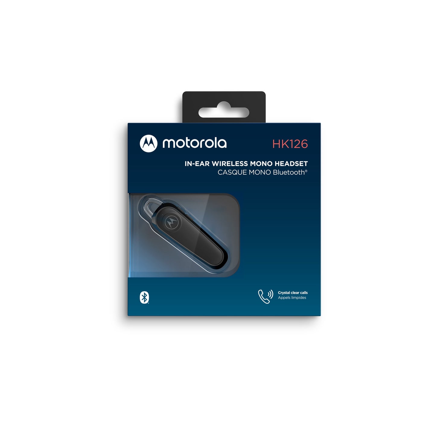 Motorola HK126 In-Ear Wireless Bluetooth Mono Headset - Black