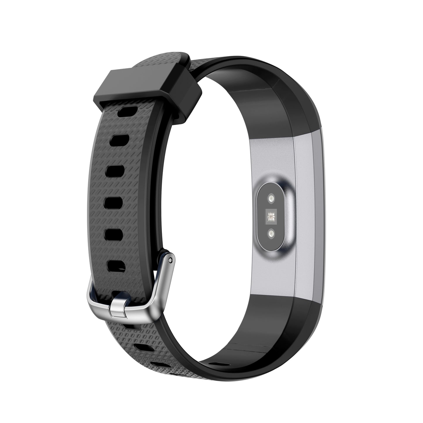 Letscom ID115 Health and Fitness Tracker & Smartwatch by Letsfit - Black