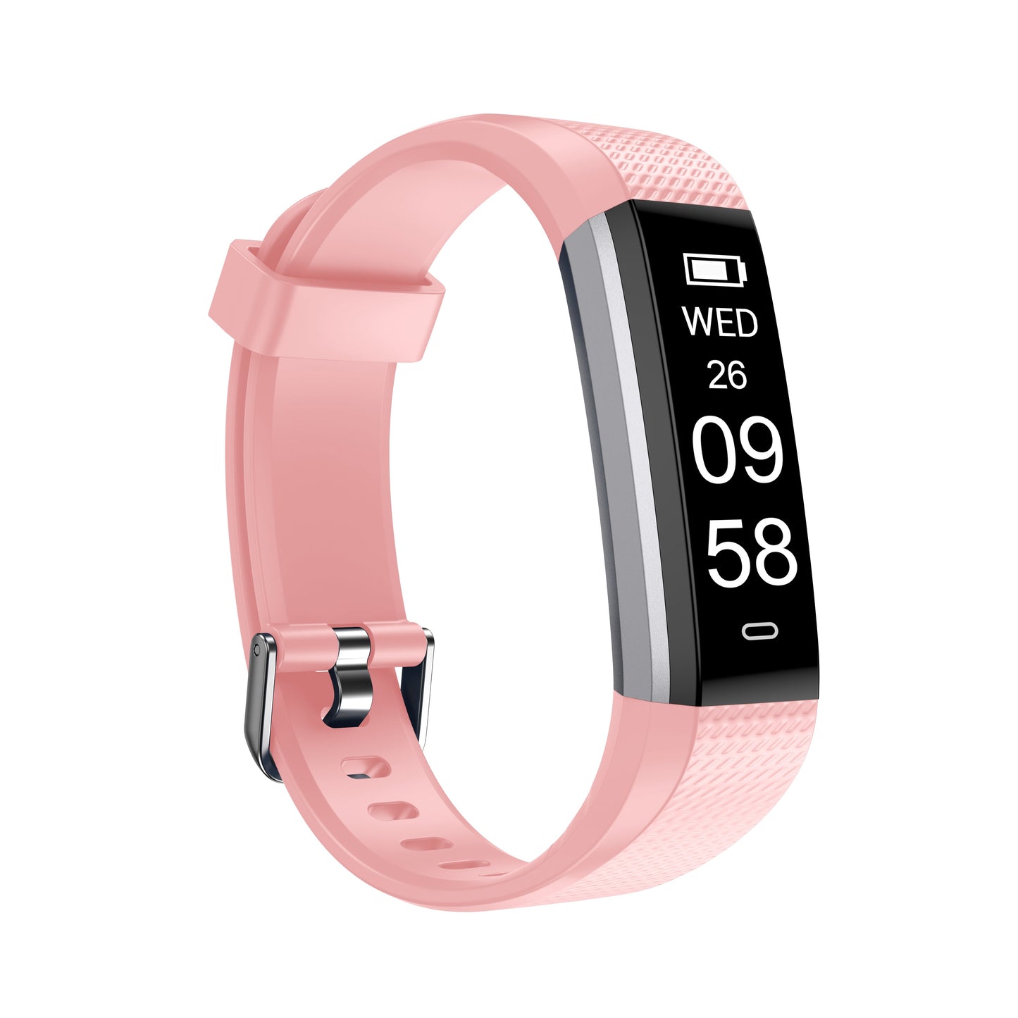 Letscom ID115 Health and Fitness Tracker & Smartwatch by Letsfit - Pink