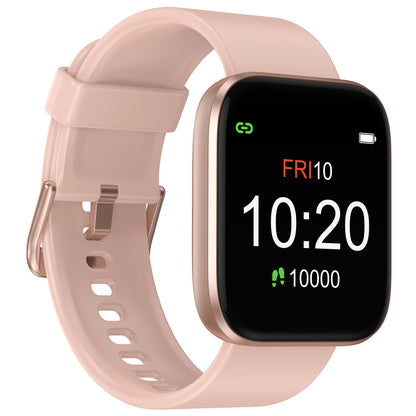 Letsfit IW1 Smart Watch & Fitness Tracker with Heart Rate Monitor - Pink