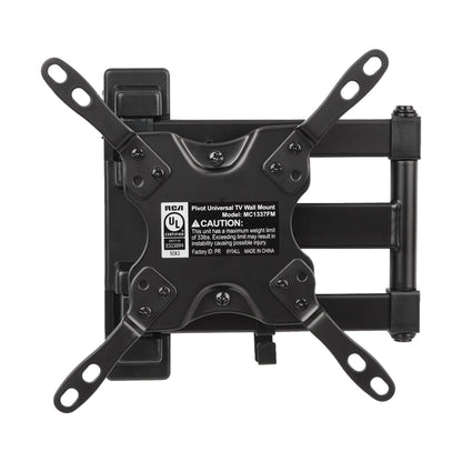 RCA Full Motion TV Wall Mount 13-in to 37-in - Black