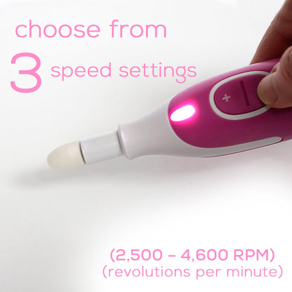Beurer Compact Manicure & Pedicure Set | Portable Electric Nail Care Tool