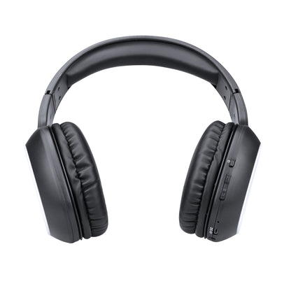 Proscan Full-Sized Bluetooth Stereo Headphones with Microphone - Black