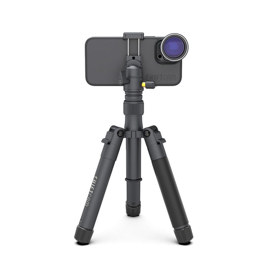 ShiftCam TravelPod Pro Travel-Friendly Full Height Tripod - Black