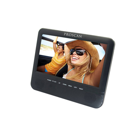 Proscan 7-in Dual Screen Portable DVD Player - Black