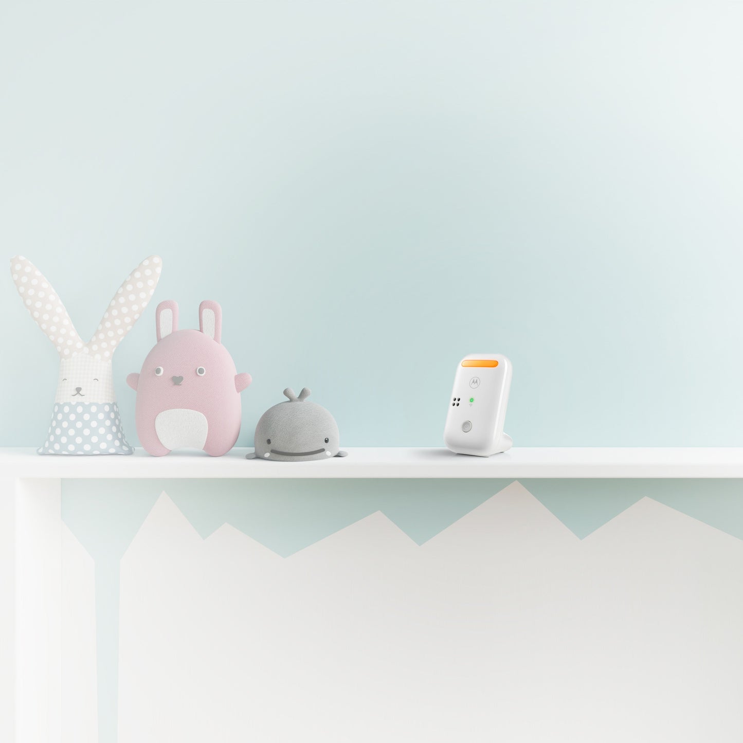 Motorola PIP11 Audio Baby Monitor with Night Light - White