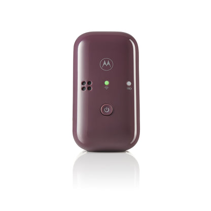 Motorola PIP12 TRAVEL Portable Audio Baby Monitor with Travel Pouch - Purple