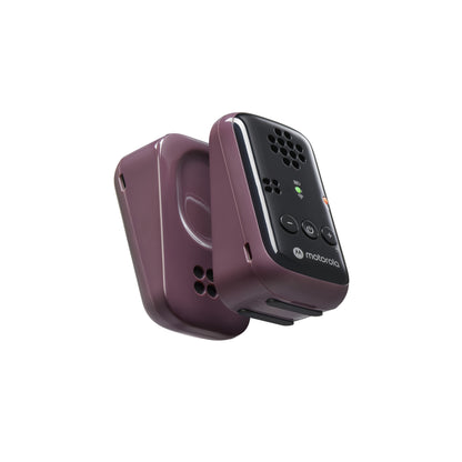 Motorola PIP12 TRAVEL Portable Audio Baby Monitor with Travel Pouch - Purple