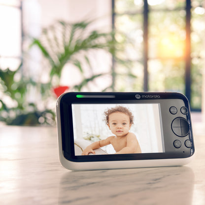 Motorola PIP1510 Connect Wi-Fi Video Motorized Smart Baby Monitor - 2 Camera Set - White