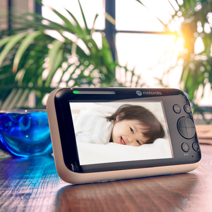 Motorola PIP1610 Connect Wi-Fi HD Motorized Smart Baby Monitor - 2 Camera Set - White