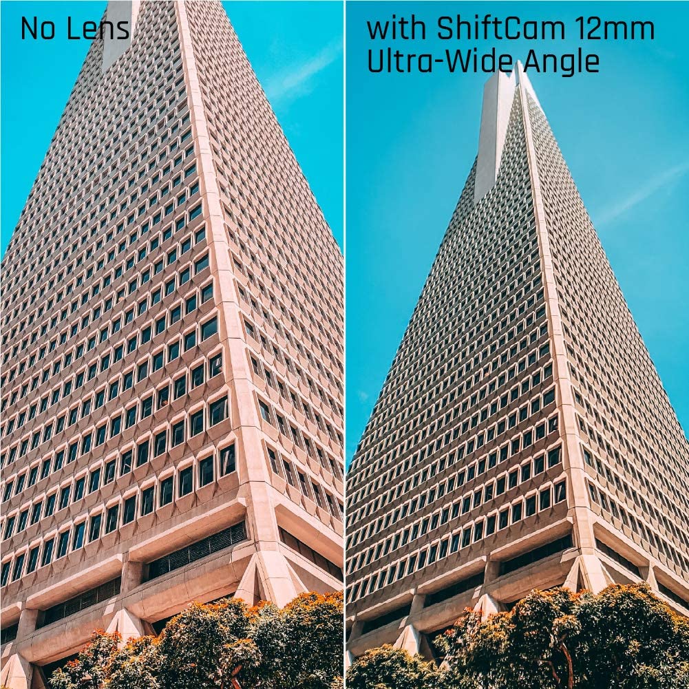 ShiftCam 12mm Ultra Wide Angle Aspherical ProLens for Smartphones - Black