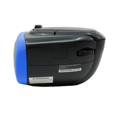 Proscan Portable CD Boombox with AM/FM Radio - Blue