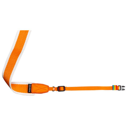 Polaroid Camera Strap Flat – Orange stripe