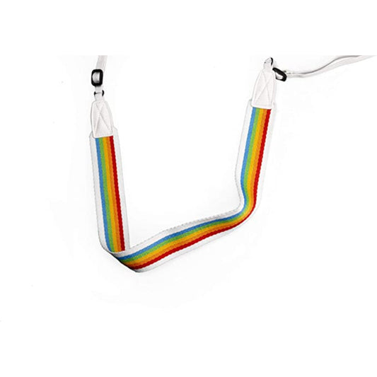 Polaroid Camera Strap Flat – Rainbow grey