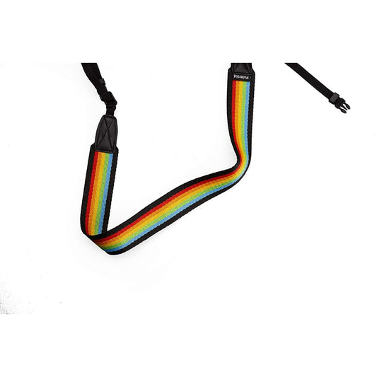 Polaroid Camera Strap Flat – Rainbow black