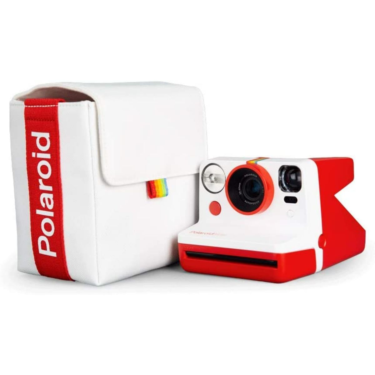 Polaroid Now Bag - White & Red