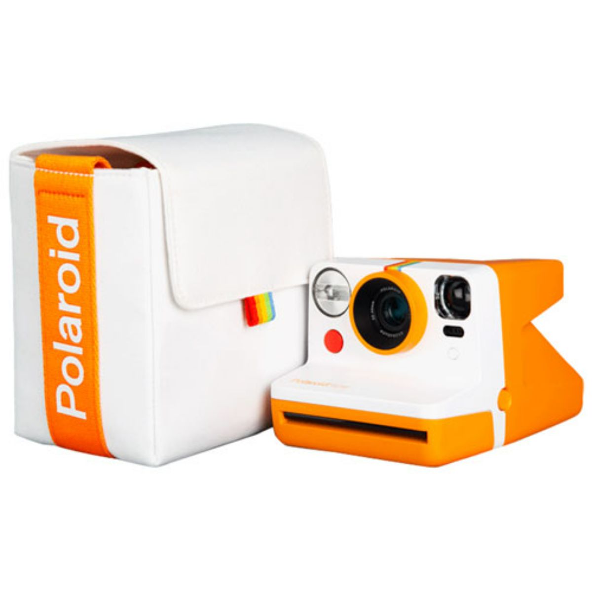 Polaroid Now Bag - White & Orange