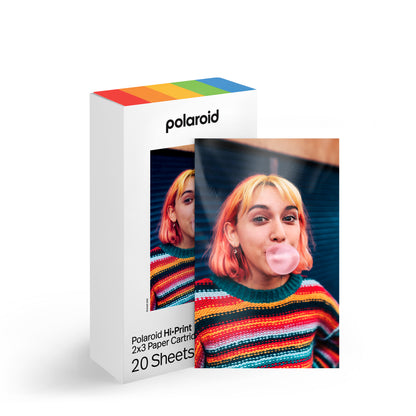 Polaroid HiPrint Generation 2 2×3 Paper Cartridge (20 Sheets) (English/French)
