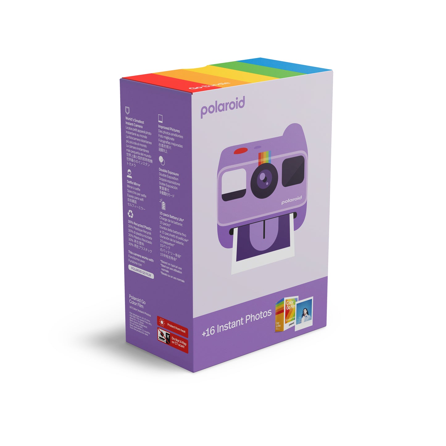 Polaroid Go Generation 2 Starter Kit - Purple