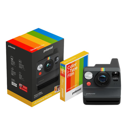 Polaroid Now Generation 3 Black + Color Film Bundle (8 photos) 