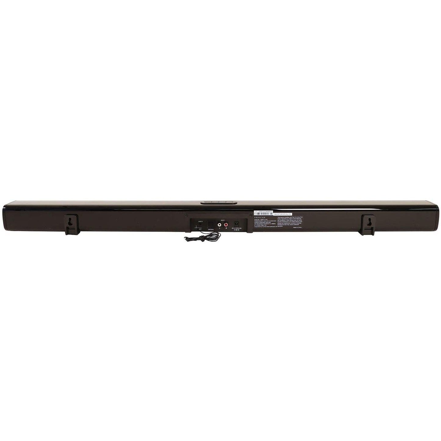 Proscan 94-cm (37-in) Bluetooth Sound Bar with FM Radio and Optical Digital Audio Input