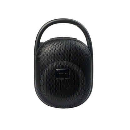 Proscan Bluetooth Light-Up LED Clip Speaker with FM Radio - Black