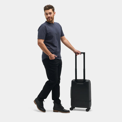 Nomatic Carry-On Spinner Suitcase - Classic - Black