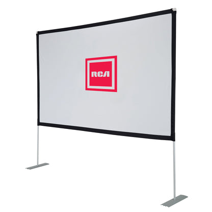 RCA 100-in Portable Projector Screen - White