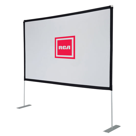 RCA 100-in Portable Projector Screen - White