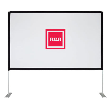 RCA 100-in Portable Projector Screen - White