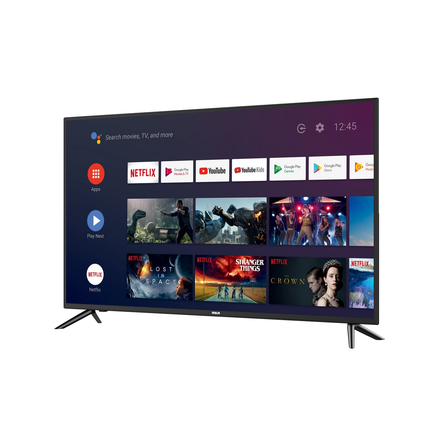 RCA 127-cm (50-in) 4K Ultra HD LED Smart TV Android TV - Black