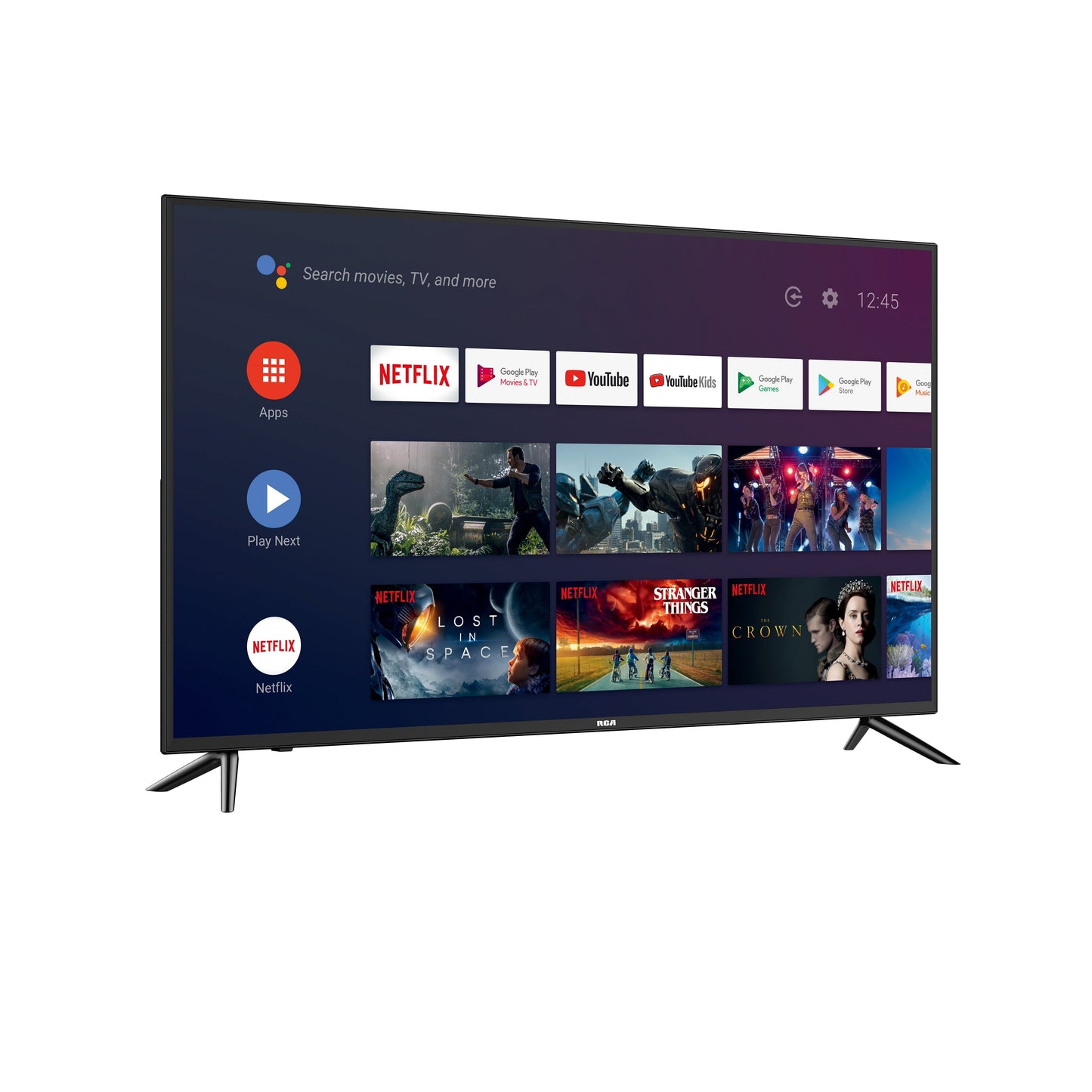 RCA 127-cm (50-in) 4K Ultra HD LED Smart TV Android TV - Black