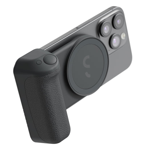 ShiftCam SnapGrip Pro Magnetic Smartphone Battery Grip with Qi2 Wireless Charging - Midnight