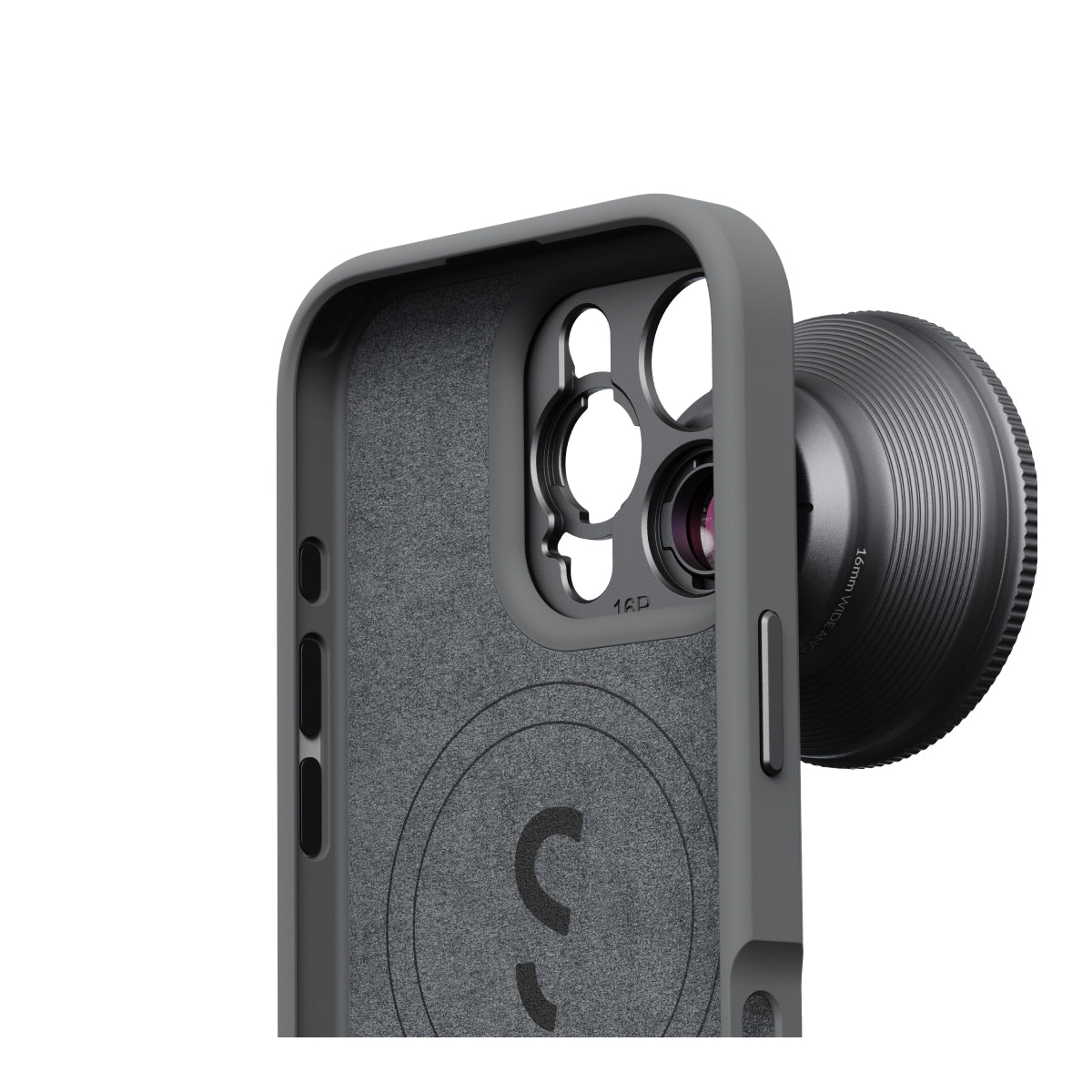 ShiftCam Camera Case S.Mount - iPhone 16 Pro (Dark)