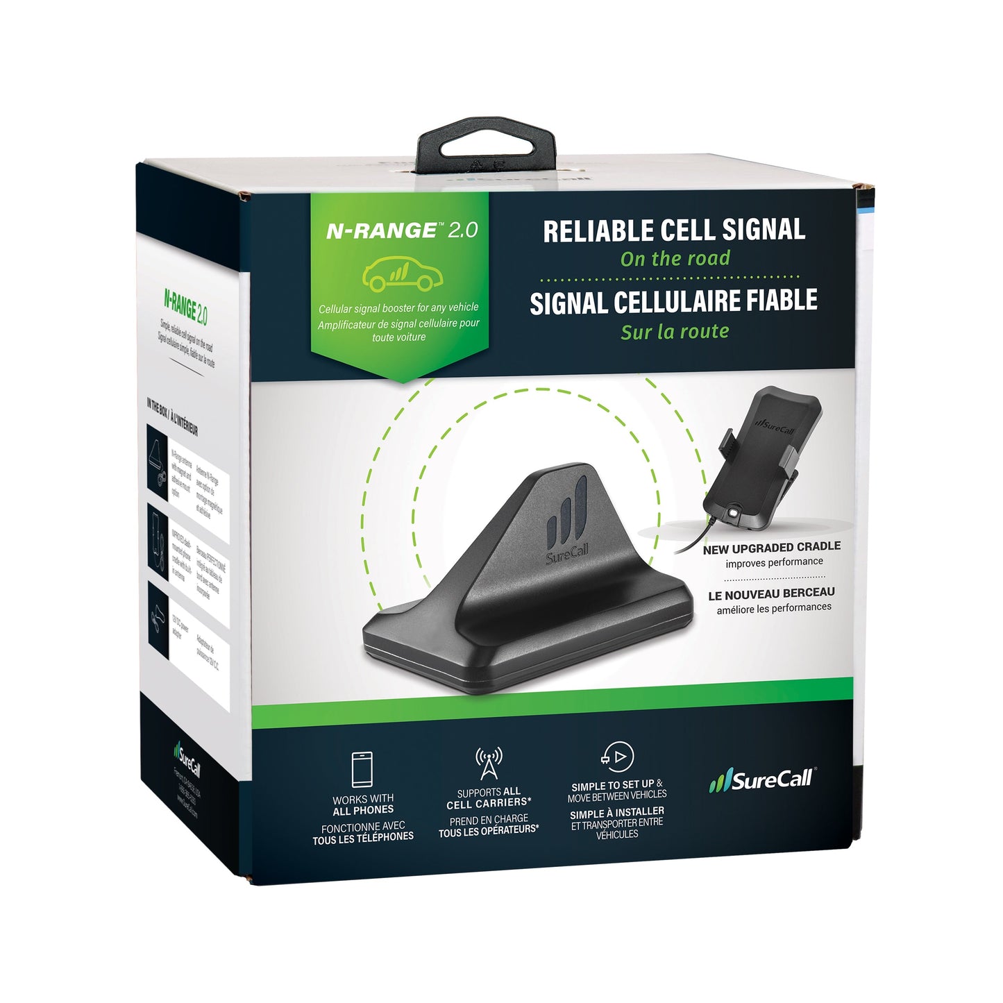 SureCall N-Range 2.0 Vehicle 5G Cell Phone Signal Booster