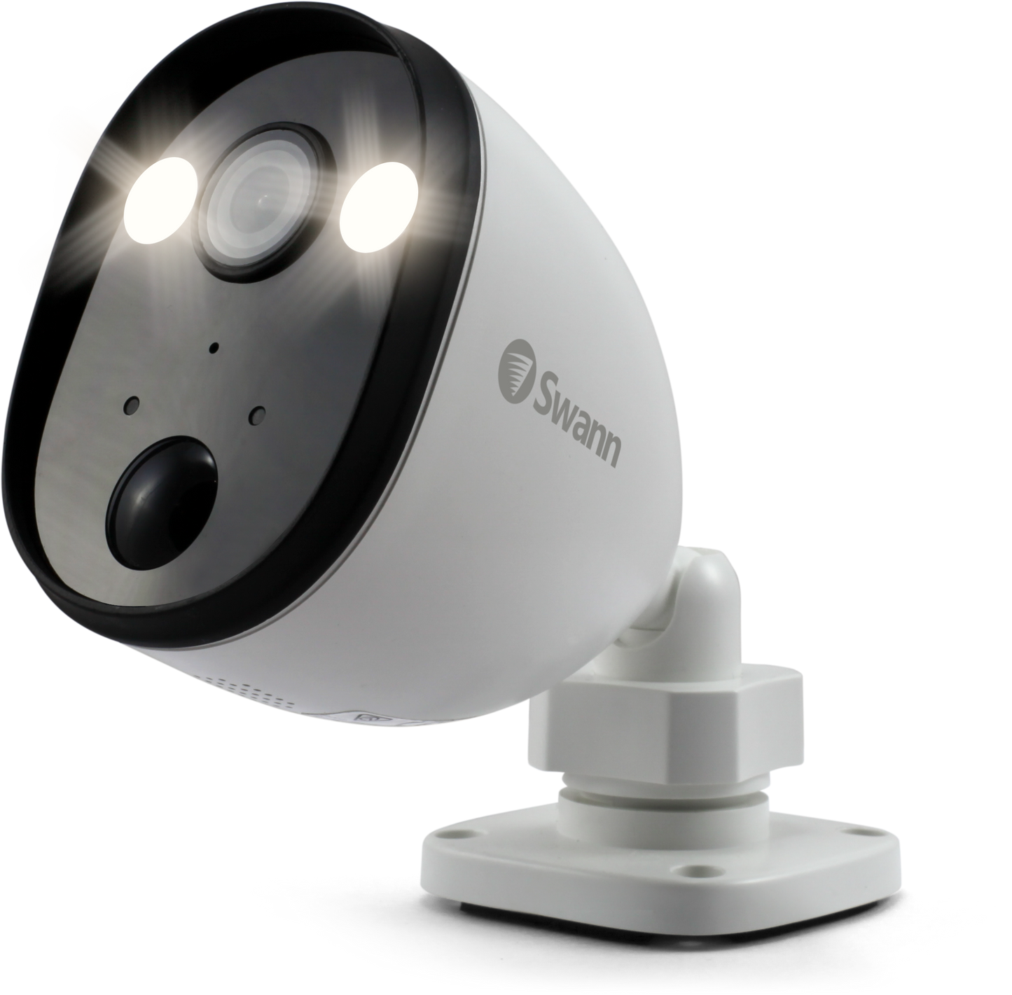 Swann Spotlight 1080p 2-Way Audio with True Detect Thermal Sensing Outdoor WiFi Security Camera - White