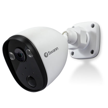 Swann Spotlight 1080p 2-Way Audio with True Detect Thermal Sensing Outdoor WiFi Security Camera - White