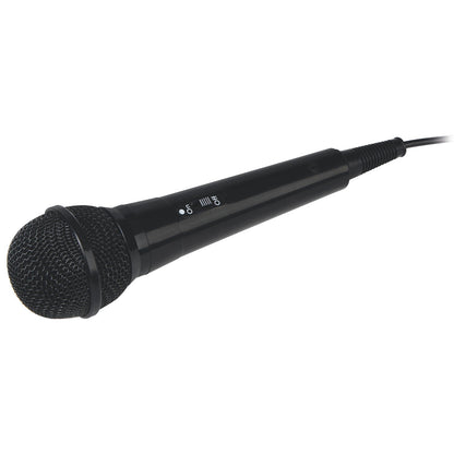 Singsation Classic Portable Bluetooth Karaoke Machine/Speaker with Wired Microphone - Black