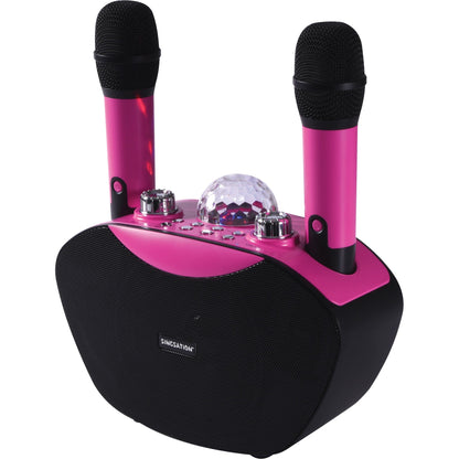 Singsation FREESTYLE Wireless Karaoke System - Pink