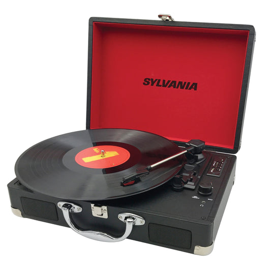 Sylvania Belt Drive USB Turntable - Black