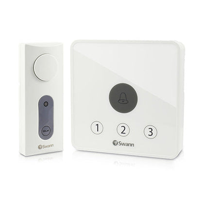 Swann DIY Wireless Gate-Open Alert Security Alarm Kit - White