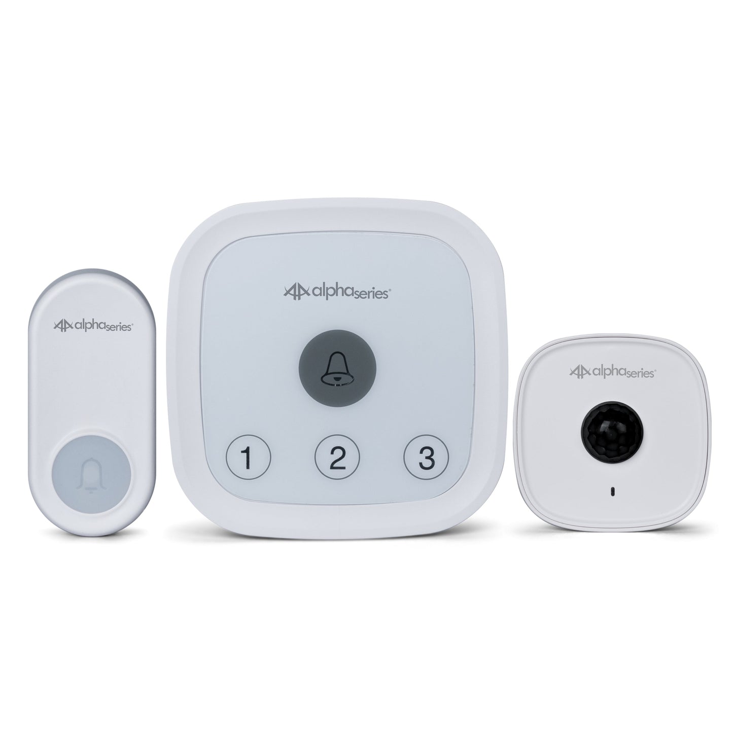 Swann Alpha Series Home Assistance Button & Movement Sensor Kit - White