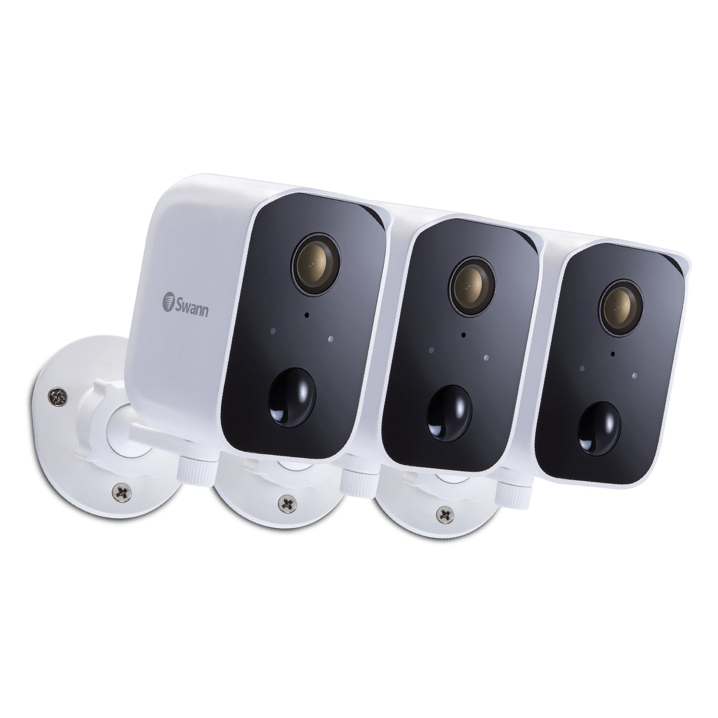 Swann CoreCam™ 1080p Wire-Free Wireless Security Camera - 3-pack - White