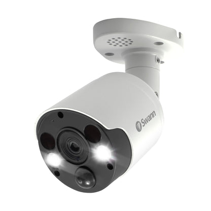 Swann Professional 4K Thermal Sensing Spotlight Bullet IP Security Camera - White