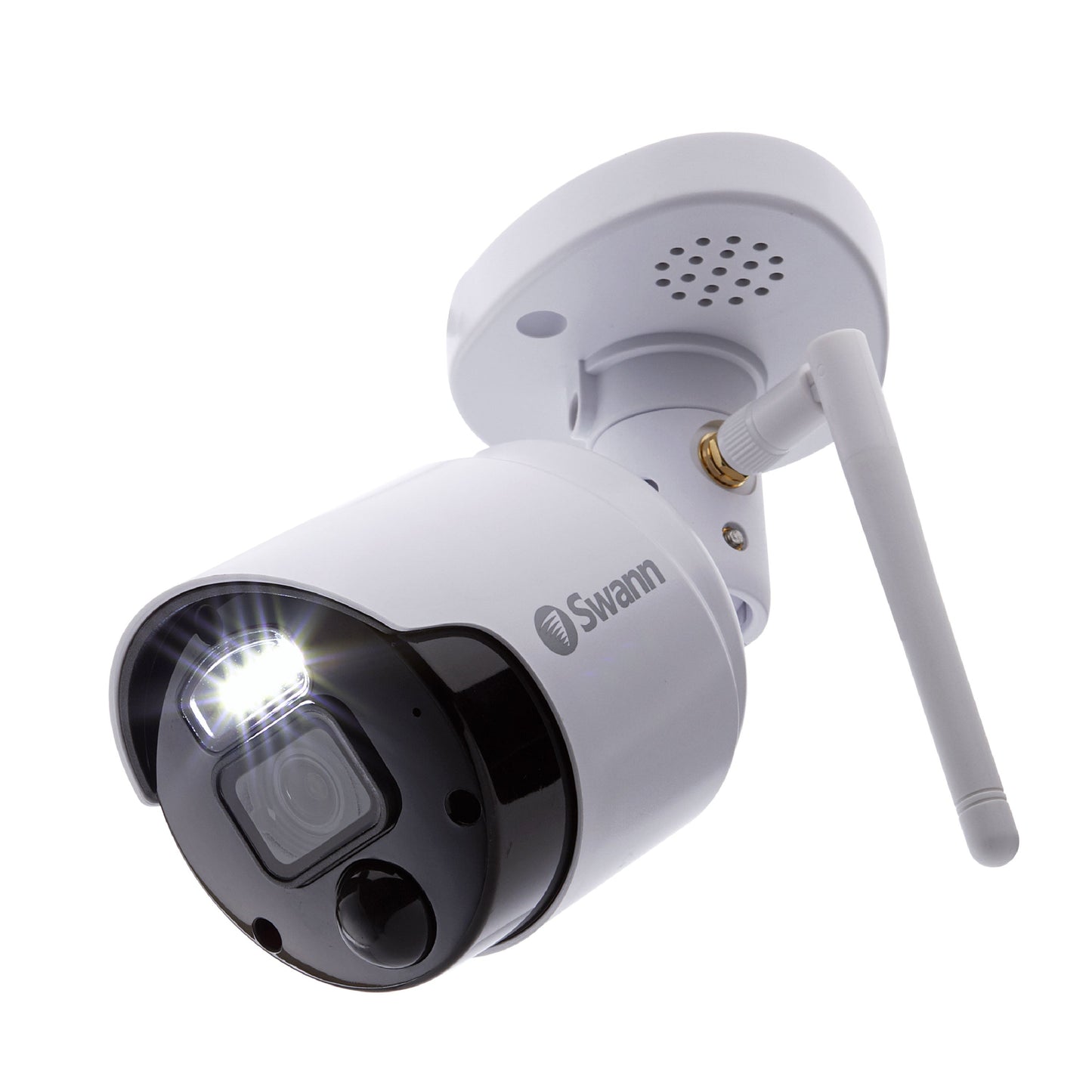 Swann 1080p HD Add On Wi-Fi Bullet Security Camera with Outdoor True Detect Thermal Sensing and Spotlight - White