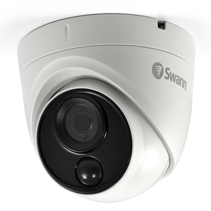 Swann 4K Ultra HD Thermal-Sensing Outdoor Add-On Dome Security Camera - White