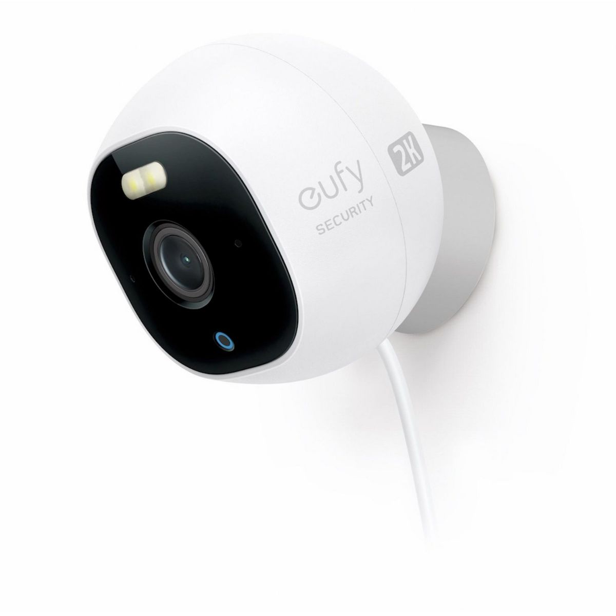 Eufy Cam Pro 2K Indoor/Outdoor with Spotlight - White - EF