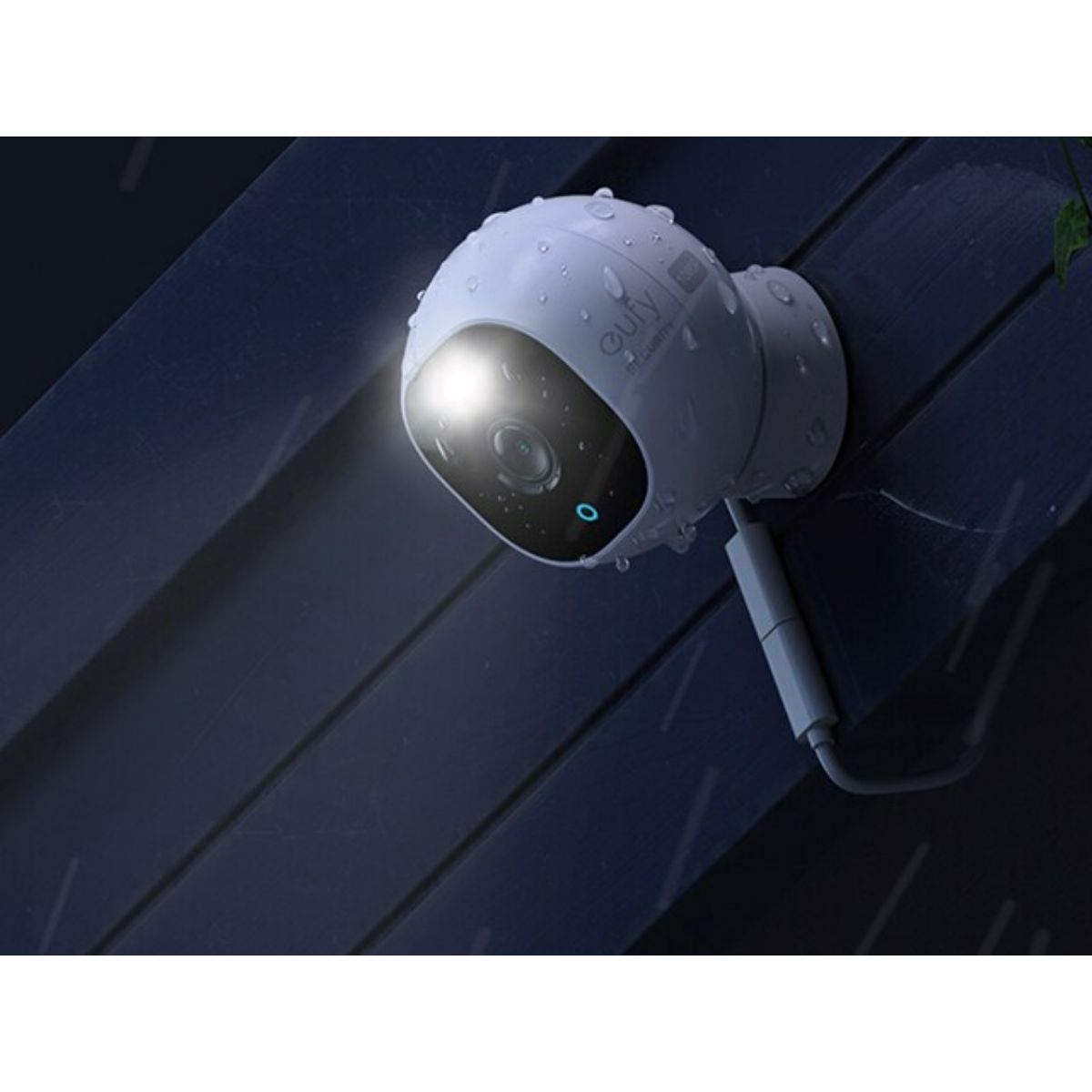 Eufy Cam Pro 2K Indoor/Outdoor with Spotlight - White - EF