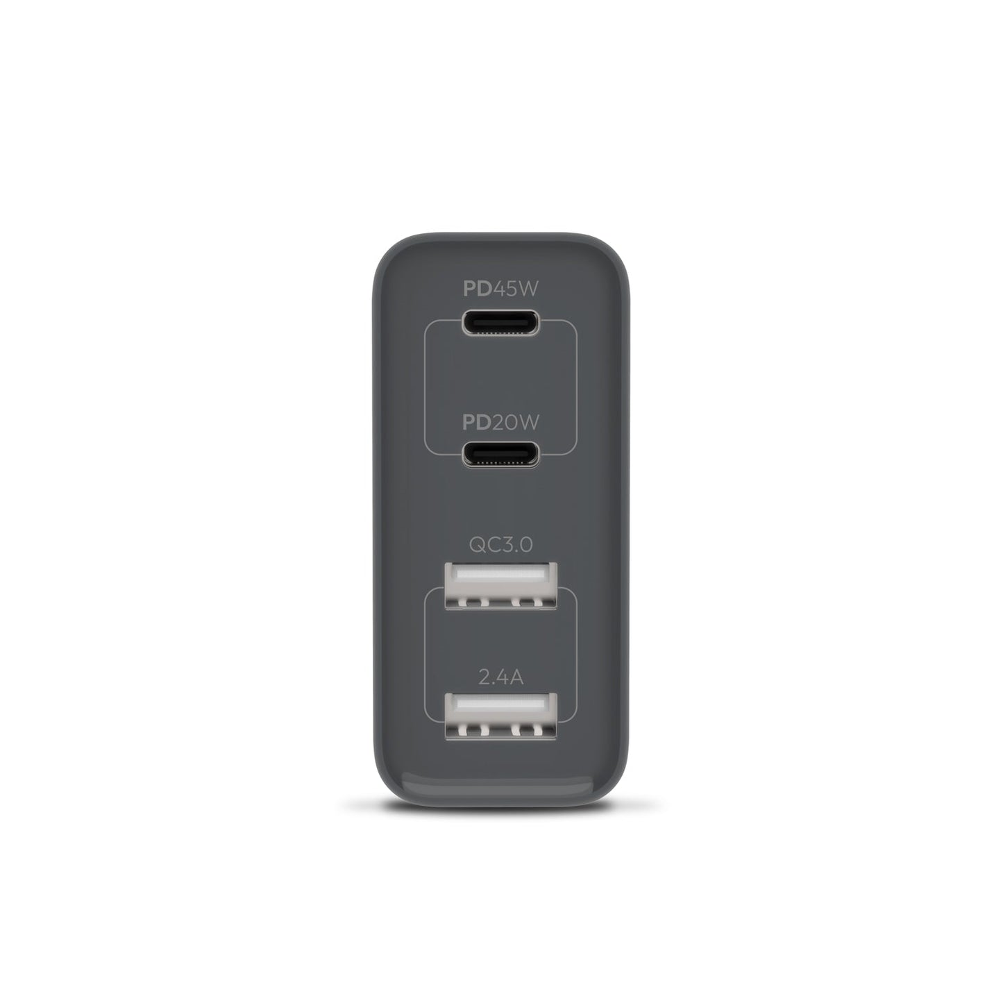 Veho TA-45 Multi-Region Universal USB Charger Plug Adapter - Black